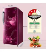 Samsung 192L Single Door Refrigerator | Direct Cool | 3 Star | Refurbished - Image 2